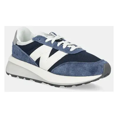 Boty New Balance 370 modrá barva, U370AG