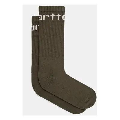 Ponožky Carhartt WIP Carhartt Socks zelená barva, I029422.2QHXX