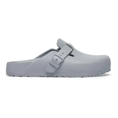 Pantofle Birkenstock Boston EVA dámské, stříbrná barva, 1027630