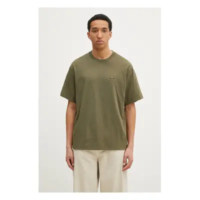 Bavlněné tričko Dickies Clancy Heavyweight Tee Ss Military Gr zelená barva, DK0A4Z4LMGR1