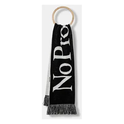 Šála No Problemo No Problemo Scarf černá barva, NP9010203