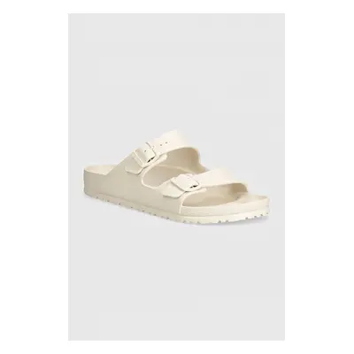 Pantofle Birkenstock Arizona pánské, béžová barva, 1027305