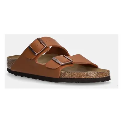 Pantofle Birkenstock Arizona dámské, hnědá barva