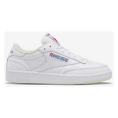 Kožené sneakers boty Reebok Club C 85 Vintage GZ5162 bílá barva, GZ5162-white