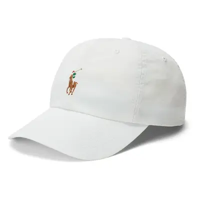 Bavlněná baseballová čepice Polo Ralph Lauren CLS SPRT bílá barva, 211954881