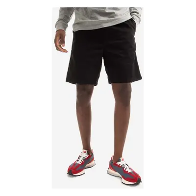 Bavlněné šortky Carhartt WIP Flint Short černá barva, I030480.BLACK-BLACK