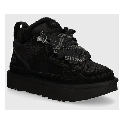 Sneakers boty UGG Lowmel černá barva, 1144032-BLK