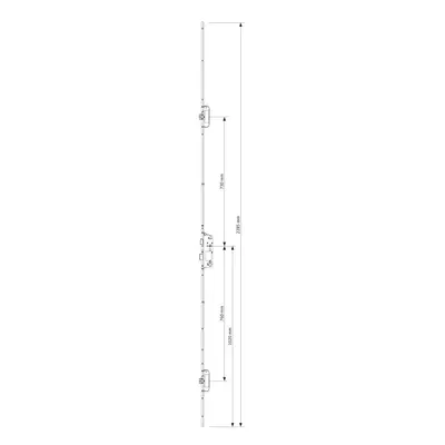 Zámek Secury Automatic (standard) DM65/92/8/20/1020/2285 GU 6-36037-89-0-1