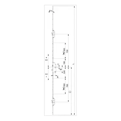 Z-TS zámek E92 DM45 PZ 2Ho-Bo VK8 F-2.400X16 PT-M