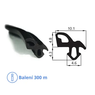 Těsnění pro profil Aluplast TS1560 - balení 300 m