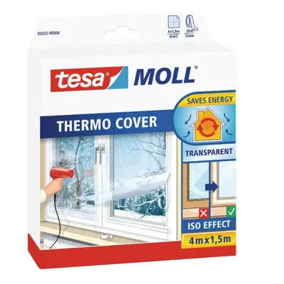 Termoizolační fólie na okna THERMO COVER - tesamoll® Balení: 4,0 m x 1,5 m