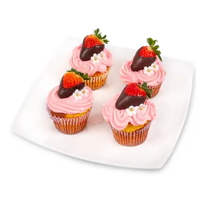 Cupcakes s jahodami Mini (XS)