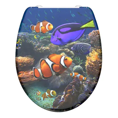 Eisl Sanitär WC prkénko Duroplast Soft Close Sea Life 82372