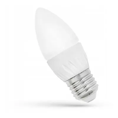 Spectrum LED LED žárovka Studená E-27 230V 6W svíčka 13062