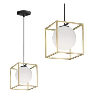 Toolight Závěsné svítidlo s APP1165-1CP GOLD WHITE