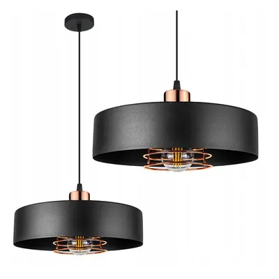 Toolight Závěsné svítidlo s APP1246-1CP Black/Rose gold