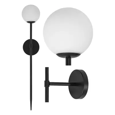 Toolight Moderní lampa Sconce černá 90cm APP581-1W