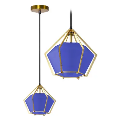 Toolight Závěsná stropní lampa Diamond Blue APP452-1CP