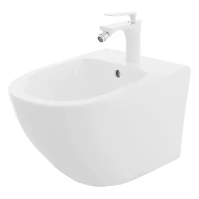 Závěsný bidet REA CARLO MINI, bílá