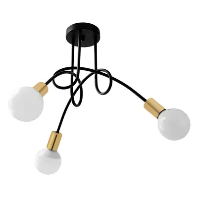 Toolight Lamp Paradise 3 APP517-3C Black Gold