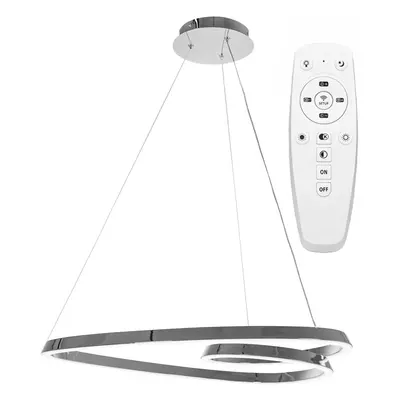 Toolight LED závěsné stropní svítidlo + dálkové ovládání APP798-cp Chrome