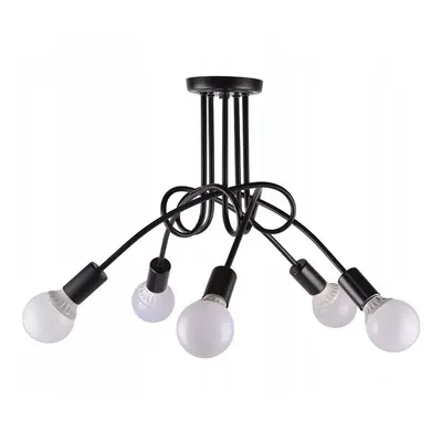 Toolight Osvětlení Lamp Paradise 5 Black 392252