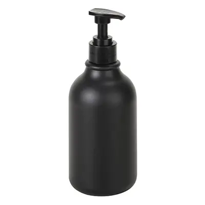 Bemeta Design Plastová láhev kulatá černá s pumpičkou pro dávkovač mýdla, 500 ml - 131567702