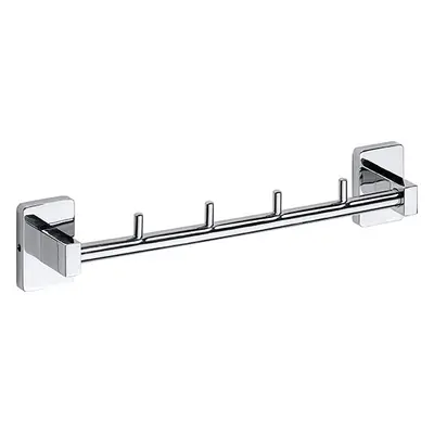 Bemeta Design NIKI: Věšák se 4 háčky, 260 mm - 153105112