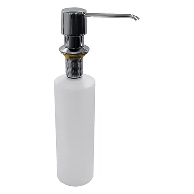 Bemeta Design Integrovaný dávkovač mýdla, 470 ml, mosaz/plast, lesk - 136109012