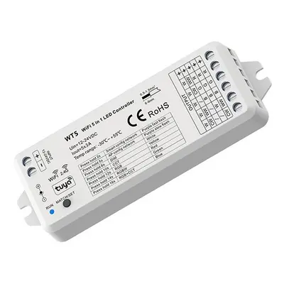 Přijímač pro LED žárovky mezi lamelami [12V-24V] Model: WT5/5 kanálů