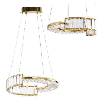 Toolight Designové LED osvětlení Crystal APP1526-CP40 GOLD