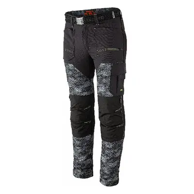 Pracovní kalhoty PREDATOR TROUSERS, černá/šedá