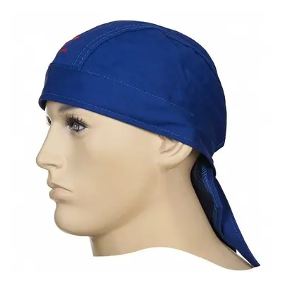 Nehořlavý šátek pro svářeče WELDAS Doo-Rag, modrý - W23-3612__