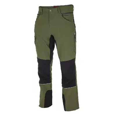 Outdoorové strečové kalhoty Bennon FOBOS TROUSERS, zelené