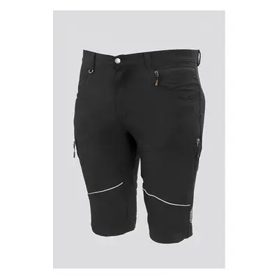 Oudoorové strečové kraťasy Bennon FOBOS SHORTS BLACK, černé