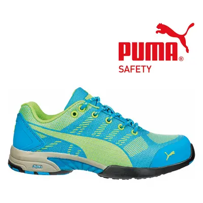 Dámská bezpečnostní polobotka PUMA Celerity Knit Blue WNS Low S1P