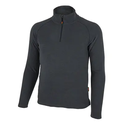 Fleecová mikina Bennon POLAROS SWEATSHIRT, šedá