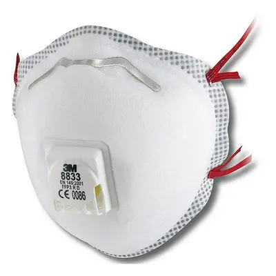 Respirátor 3M 8833 FFP3 R D - 3M8833