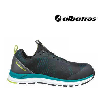 Bezpečnostní polobotka ALBATROS AER55 Impulse Black Blue Low S1P ESD