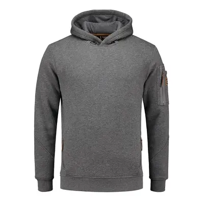 Pánská mikina Malfini Tricorp PREMIUM HOODED SWEATER T42, šedá