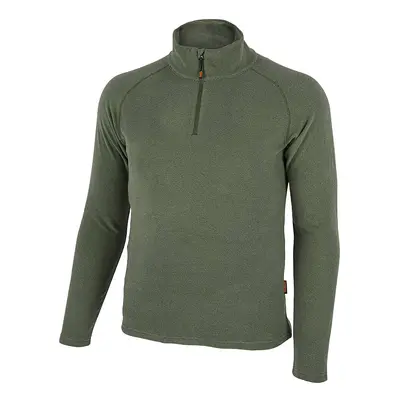 Fleecová mikina Bennon POLAROS SWEATSHIRT, zelená