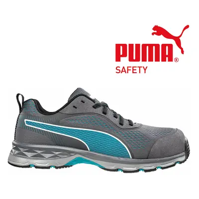 Dámská bezpečnostní polobotka PUMA Fuse Knit Blue WNS Low S1P ESD