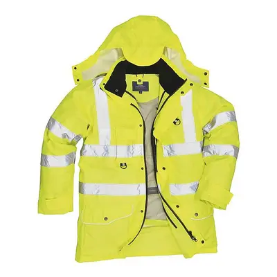 Multifunkční bunda Portwest Hi-Vis 7v1, žlutá