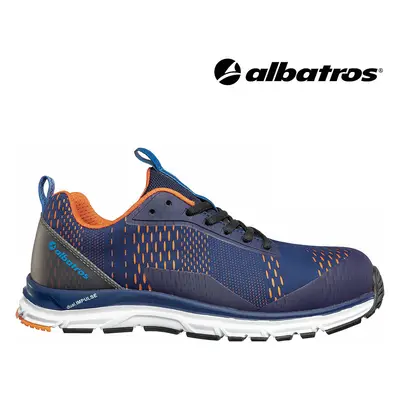 Bezpečnostní polobotka ALBATROS AER55 Impulse Blue Orange Low S1P ESD