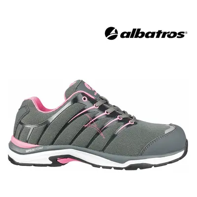 Dámská bezpečnostní polobotka ALBATROS Twist Pink WNS Low S1P ESD