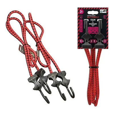 Upínací guma QUICKLOADER Bungee/Butterfly 45kg, 120cmx8mm, 2ks - 42155