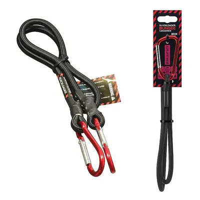 Upínací guma s karabinou QUICKLOADER Bungee/Carabiner, 45kg, 80cmx8mm - 42152