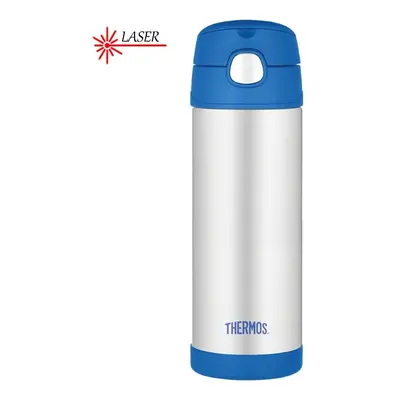 Thermos Funtainer dětská termoska s brčkem 470 ml - jelen