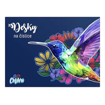 Oxybag Desky na číslice Kolibřík