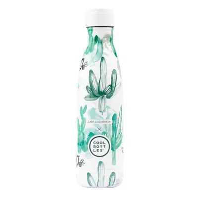 Nerezová termolahev COOL BOTTLES XClusive! Watercolor Cactus třívrstvá 500ml